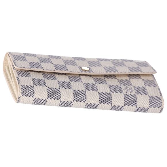 Louis Vuitton Sarah Envelope Wallet Damier Azur Beige - Picture 4 of 7